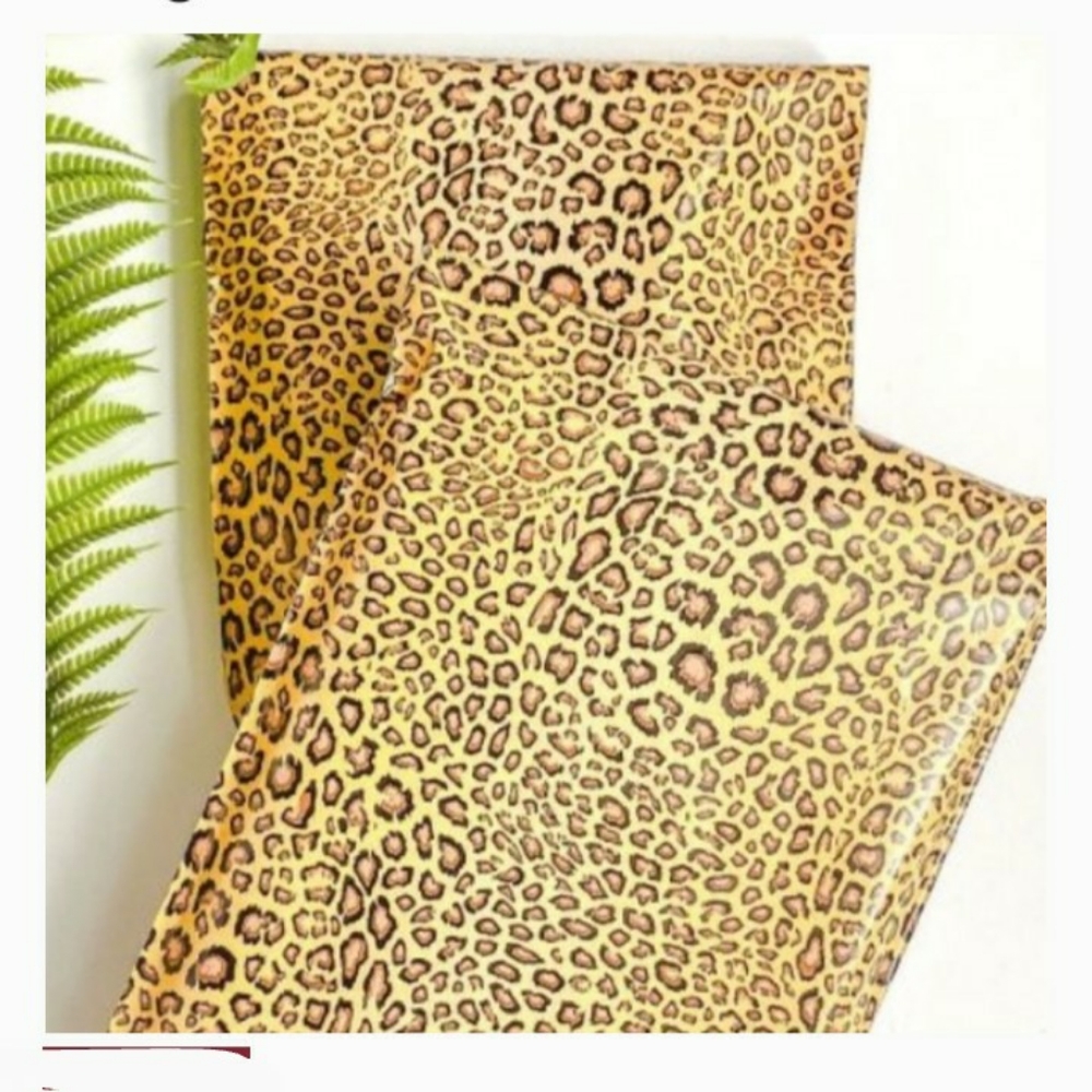 10x13 leopard Print Poly-mailers. Pack of 10